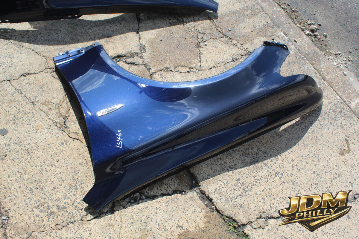 JDM 07-09 Lexus LS460 Nose Cut Headlights Bumper Fenders Grille Fog Lights Hood - image 8
