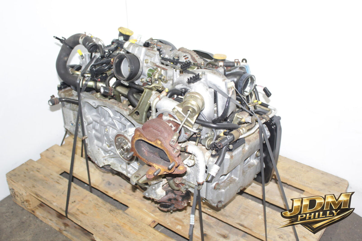 2002-2005 Subaru Impreza WRX EJ205 Engine TD04 Turbo non avcs - image 5