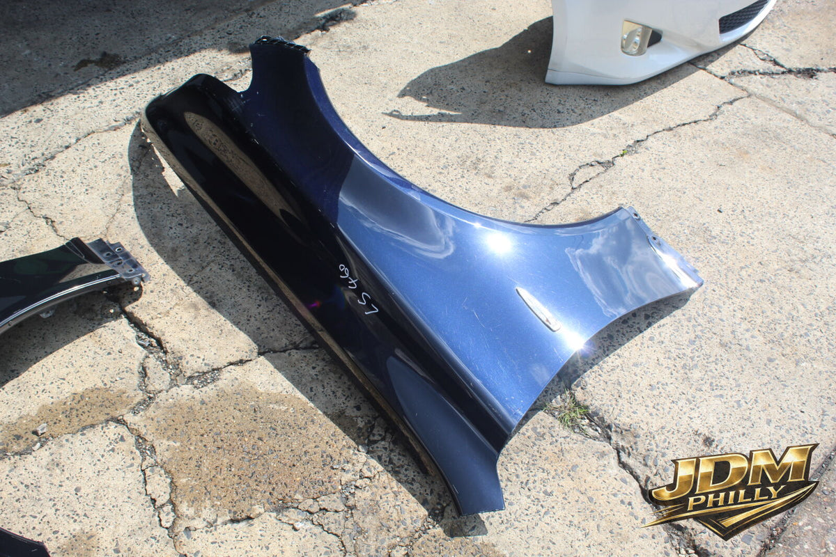 JDM 07-09 Lexus LS460 Nose Cut Headlights Bumper Fenders Grille Fog Lights Hood - image 9