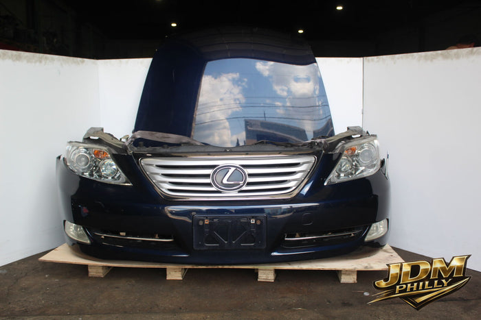 JDM 07-09 Lexus LS460 Nose Cut Headlights Bumper Fenders Grille Fog Lights Hood