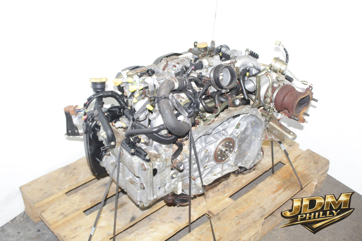 2002-2005 Subaru Impreza WRX EJ205 Engine TD04 Turbo non avcs - image 6